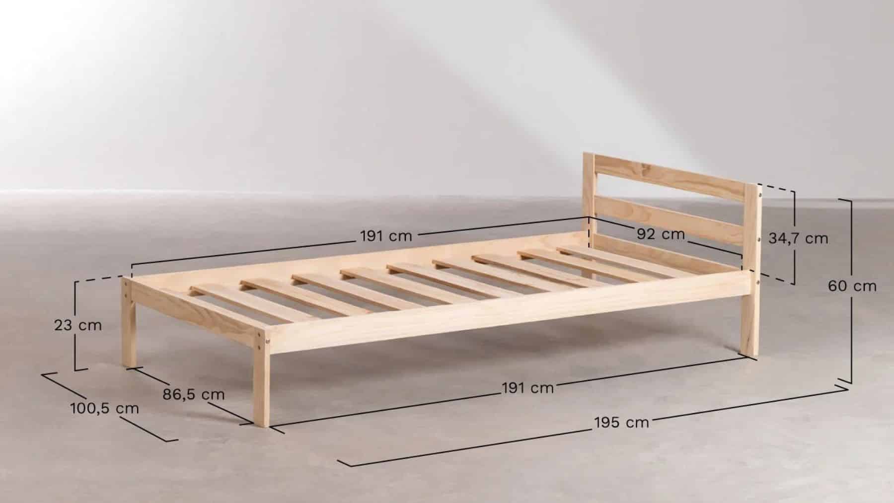 cama madera sklum