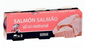 Salmon al natural Hacendado