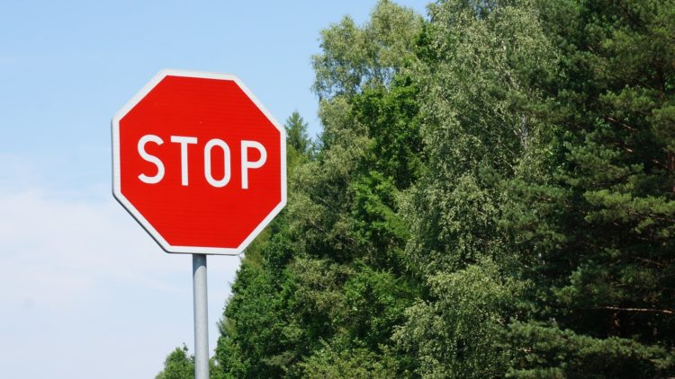 señales de STOP, novedades de tráfico